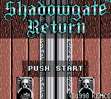 Shadowgate Return (Japan) (GB Compatible)